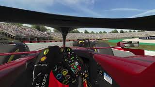 Behind the wheel in a Ferrari F1 car in 2024 at Barcelona in Catalunya [upl. by Levitus]