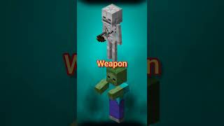 Minecraft Skeleton vs Zombie edit Sweater weather x After dark trending minecraft edit gaming [upl. by Eivla]