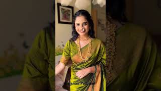 👍 chandrakor Paithani saree paithani shortvideo viralvideo [upl. by Undine985]