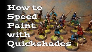 The Basics Speed Painting with Quickshades or OneCoat Washes [upl. by Nivat]