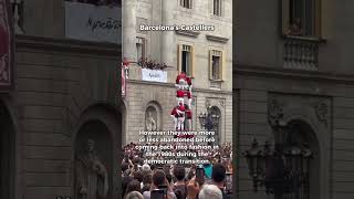 Barcelona’s human towers The Castellers [upl. by Selrahc]