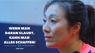 Comeback nach Achillessehnenriss und Olympiaträume  Ying Han im Exklusivinterview [upl. by Enyedy]