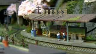 【HD】Nゲージ ローカル私鉄「心象桜花鉄道」 ～ミキストトレイン～ [upl. by Driscoll706]