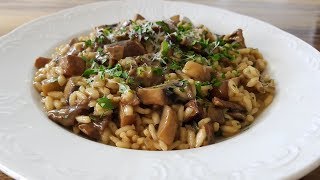 How to Make Mushroom Risotto  Best Mushroom Risotto Recipe [upl. by Hausner]