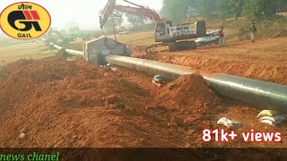 gailindialimited pipelinework Jagdishpur to Haldia gas pipeline GAIL India Limited [upl. by Halbert948]