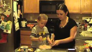 Making Chocolate Peppermint Wafers Holiday Treat [upl. by Schwerin]