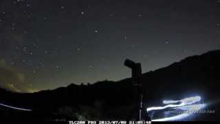 20130709合歡山銀河星空縮時攝影 [upl. by Atsuj]