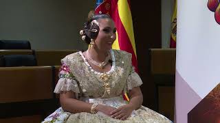 Ajuntament de Burriana Entrevista candidata a Reina Fallera 2025 ALBA VILARROIG AGUILERA [upl. by Lhok288]