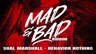 Shal Marshall  Behaviour Nothing Mad amp Bad Riddim [upl. by Eiramanit]