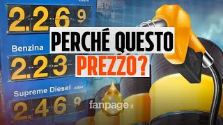 Prezzo della benzina da che fattori dipende e cosa sono le accise e lIVA [upl. by Anele]