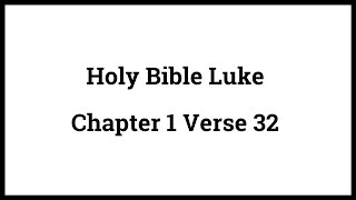 Holy Bible Luke 132 [upl. by Nazario]