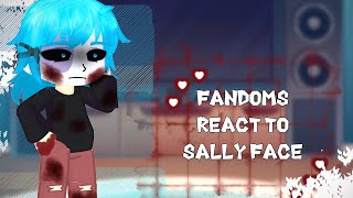 Fandoms React to Sally Face  25 [upl. by Hey141]