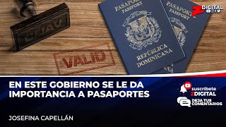 Destaca fortaleza del pasaporte dominicano y adelanta trabajan en la versión electrónica [upl. by Suiramed]