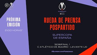 🚨DIRECTO🚨 Club Atlético de Madrid  Levante UD  Rueda de Prensa pospartido  🔴 RFEF [upl. by Salli794]