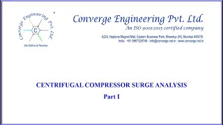 Part I Compressor surge analysis [upl. by Eceinart]