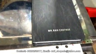 Best diary embossing computerized machine in India [upl. by Anitneuq]