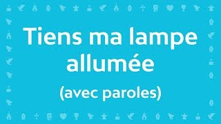 JeanClaude Gianadda  Tiens ma lampe allumée  Chant chrétien avec paroles pour le Carême et Pâques [upl. by Ramso]