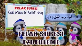 Felak Suresi  Felak Suresi Ezberleme  Çocuklar için Namaz Sureleri  Surah AlFalaq  Didiyom Tv [upl. by Anyr230]