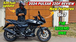 2024 Pulsar 220f OBD2 E20 Detailed Ride Review  The Legend Bike Of India 🔥 [upl. by Whitehouse]