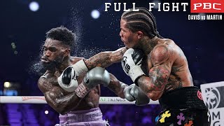 Davis vs Martin FULL FIGHT June 15 2024  PBC on Prime Video [upl. by Ayk]