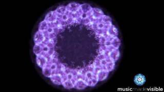 Cymatics video images of human voice [upl. by Naillij]