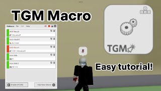 HOW TO MACRO WITH TGM MACRO IN DA HOOD [upl. by Larena]