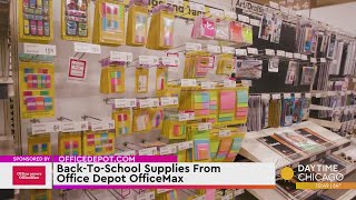 BackToSchool Supplies From Office Depot amp OfficeMax [upl. by Oicneconi]