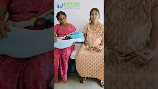 VBAC Delivery Experience  Unittas MultiSpeciality Hospital Chennai [upl. by Adidnac]