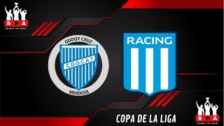 GODOY CRUZ VS RACING EN VIVO ⚽️ ⚽️ ⚽️  COPA DE LA LIGA  ZONA 2  FECHA 6 [upl. by Joshuah]