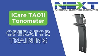 iCare TA01i Tonometer Operator Training [upl. by Nomolos]