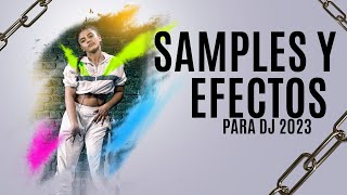 PACK DE EFECTOS PARA DJ  SAMPLES PARA DJ [upl. by Alanson975]