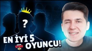 Süleyman Serin Dünyanın En İyi 5 Brawl Stars Oyuncusunu Sıralıyor Brawl Stars [upl. by Anirahtak632]