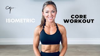 10 Minute Isometric Core Workout  No Equipment [upl. by Ahtikal]