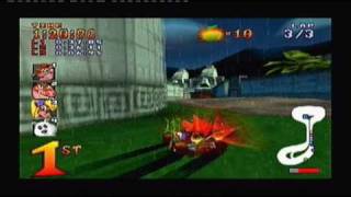 Crash Team Racing 100 Walkthrough Part 17 BLUE GEM CUP [upl. by Ahtram206]