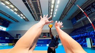 Viktor Poletaev  Volleyball First Person  Training  Highlights  VC Zenit St Petersburg POV [upl. by Dymoke407]