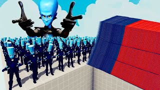 200x MEGAMIND  1x GIANT vs EVERY GOD  Totally Accurate Battle Simulator TABS [upl. by Anaiek]