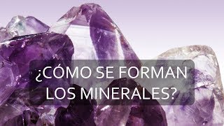 ¿Cómo se forman los CRISTALES de los minerales [upl. by Chaves336]