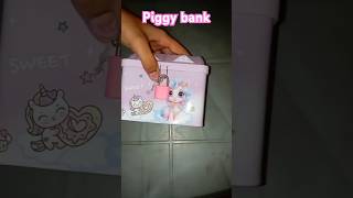 Piggy bank unboxing 💐 [upl. by Naujled]