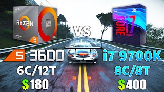 Ryzen 5 3600 vs i7 9700K Test in 9 Games [upl. by Markowitz]