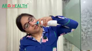 Quick Guide to use Nasal wash and Nasal Spray [upl. by Garling]