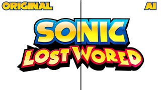 Sonic Lost World  Sea Bottom Segue But Its Continued By An AI Suno AI [upl. by Lorrimer]