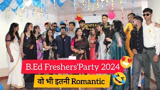 Fresher Party Of Bed Dept❤️‍🔥BGR CampusAnjali Kothiyalyoutube vlog freshers party anchoring [upl. by Darnall]