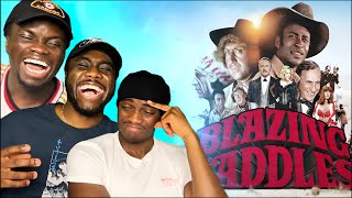 BLAZING SADDLES 1974  First Time Watching  MOVIE REACTION  MOVIE MONDAY [upl. by Imena414]