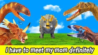 I have to meet my mom definitely baby triceratops adventureㅣreal versionㅣCoCosToy [upl. by Yatnoed]