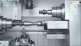 CNC Machine Turning amp MillTurn Cutting Metal Cutting Machine Amazing [upl. by Buck937]