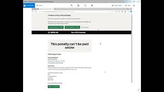 DVLA this penalty cant be paid online [upl. by Catie658]