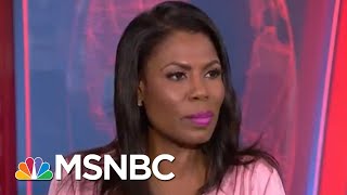 Omarosa Manigault Im Interested In Exposing What Was Happening Behind The Scenes  MSNBC [upl. by Alesi713]