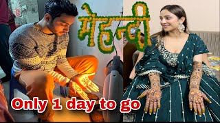 MEHNDI VLOG💚 groom marriage mehendi ladkevaale [upl. by Syah]