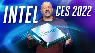 Intel at CES 2022 in 4 minutes 12th Gen Alder Lake chips [upl. by Bury]