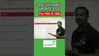 🚨 Big Update  CBSE 2025 Board Exam Syllabus Reduced by 15 for Class 10 amp 12 📚✨ ncert cbse live [upl. by Odinevneib887]